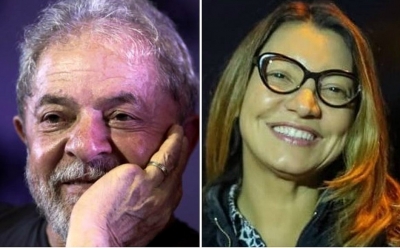 Apaixonado, Lula já usa aliança de compromisso