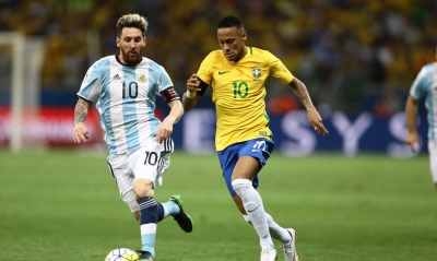 Brasil e Argentina decidem hoje à noite a Copa América no Maracanã