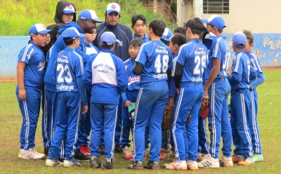 Beisebol: pré-infantil do Nikkey participa do campeonato interclubes