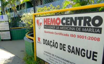 Método de coleta de sangue garante segurança