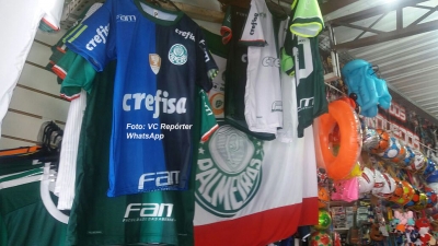 A um passo do título, vendas de camisa do Palmeiras disparam em Marília