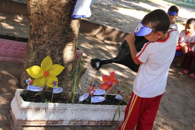 Alunos da rede municipal participam da Semana Estadual de Combate à Dengue