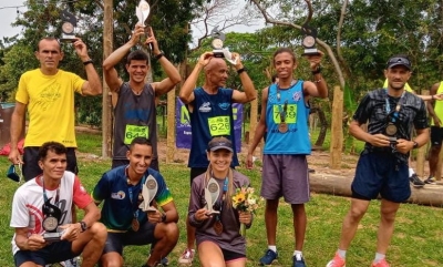 Atletas do estádio Pedro Sola (Marília) são destaque em corrida de trilha