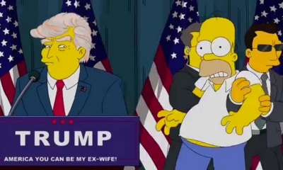 Os Simpsons já previam Trump como presidente dos EUA