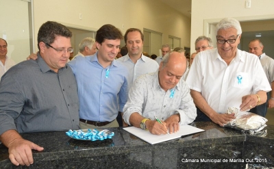 Samuel da Farmácia destaca trabalho do HEM durante entrega de nova ala do hospital