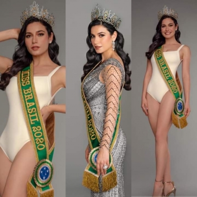 Gaúcha Julia Gama é eleita Miss Brasil 2020