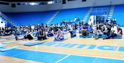 Estudantes de Educação Física participam de palestras, workshop e circuito fitness 