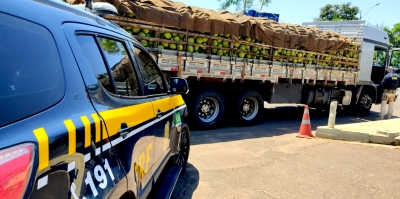 Caminhoneiro dirige 21 horas sem parar e é flagrado pela PRF