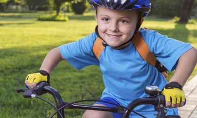 A importância de andar de bicicleta com as crianças