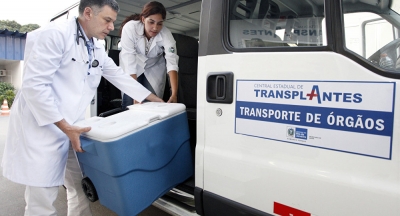 Transporte de órgãos e tecidos para transplante é prioridade