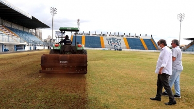 Gramado do estádio 