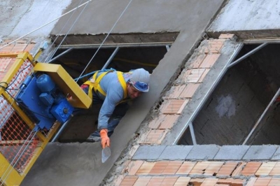 Sindicato lança pesquisa sobre acidentes de trabalho na construção