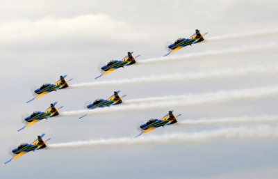 Domingo Aéreo com Esquadrilha e muitas atrações