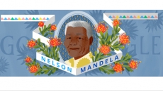 Google faz doodle em homenagem a Nelson Mandela