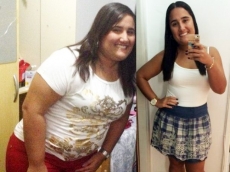 Jovem emagrece 27 kg em 10 meses