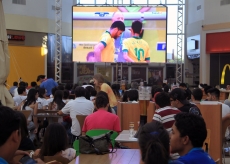 Torcida pelo Brasil na Copa           do Mundo