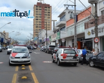 Assalto e troca de tiros                  movimentam polícia na região