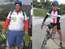 Homem emagrece 30 kilos:                       mudança de alimentação e bicicleta