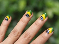 O Brasil nas unhas!        Conheça alguns modelos