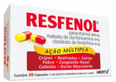 Venda do Antigripal Resfenol         é suspensa  pela Anvisa