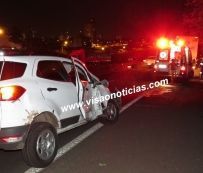 Quatro acidentes ao mesmo tempo em Marília